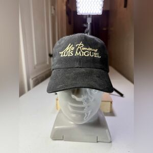 Vintage LUIS MIGUEL 2002 CONCERT TOUR HAT MERCH RARE